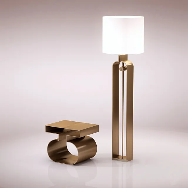AVA FLOOR LAMP. KINKOU 3DModel AVA FLOOR LAMP. KINKOU 3DModel
