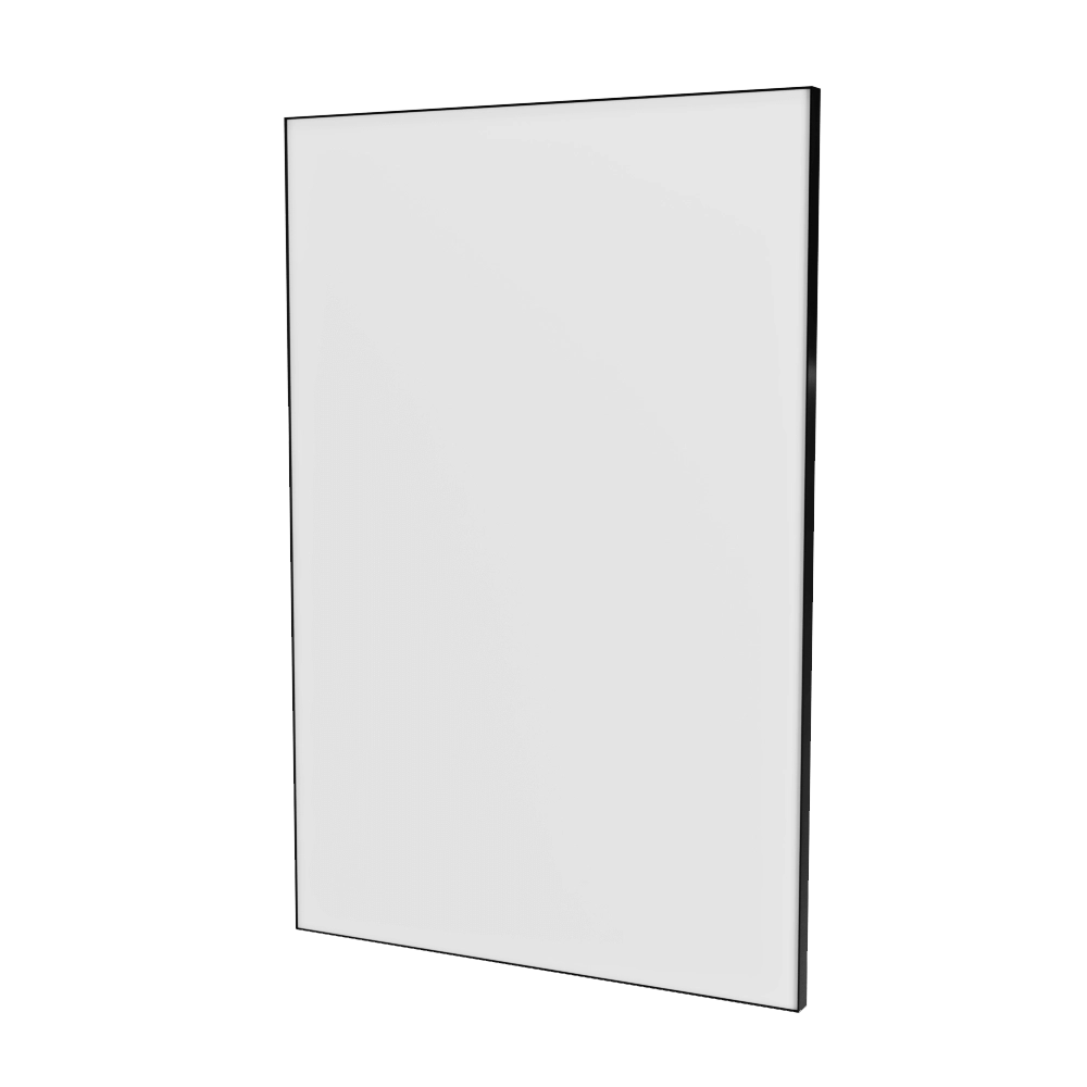 Ava – Rectangular mirror Iron Talon 3D Model