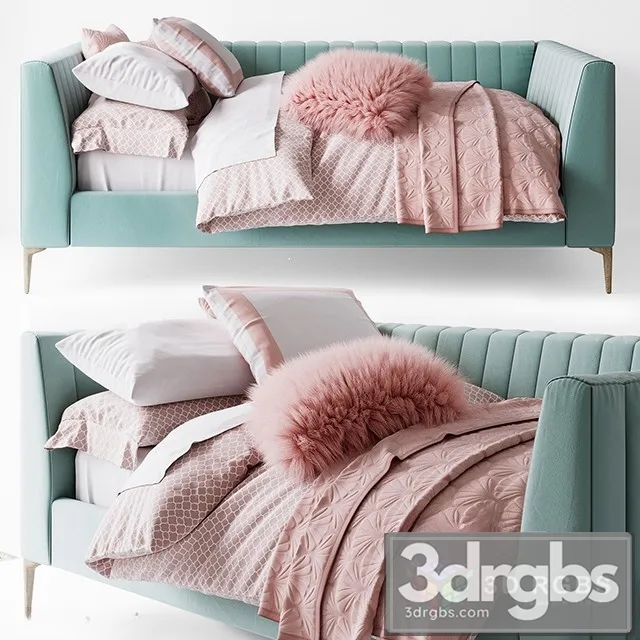 Avalon Day Bed 3D Model Download Avalon Day Bed 3D Model Download