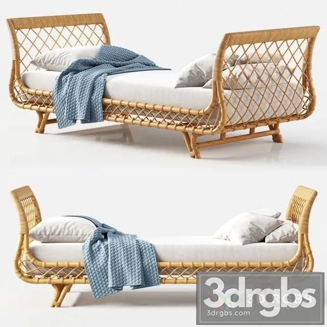 Avalon Daybed 3D Model Download