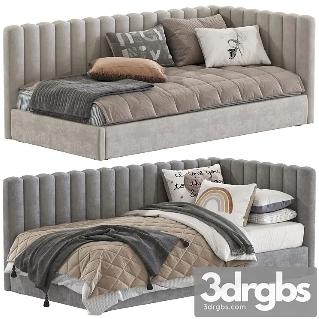 Avalon upholstered corner bed