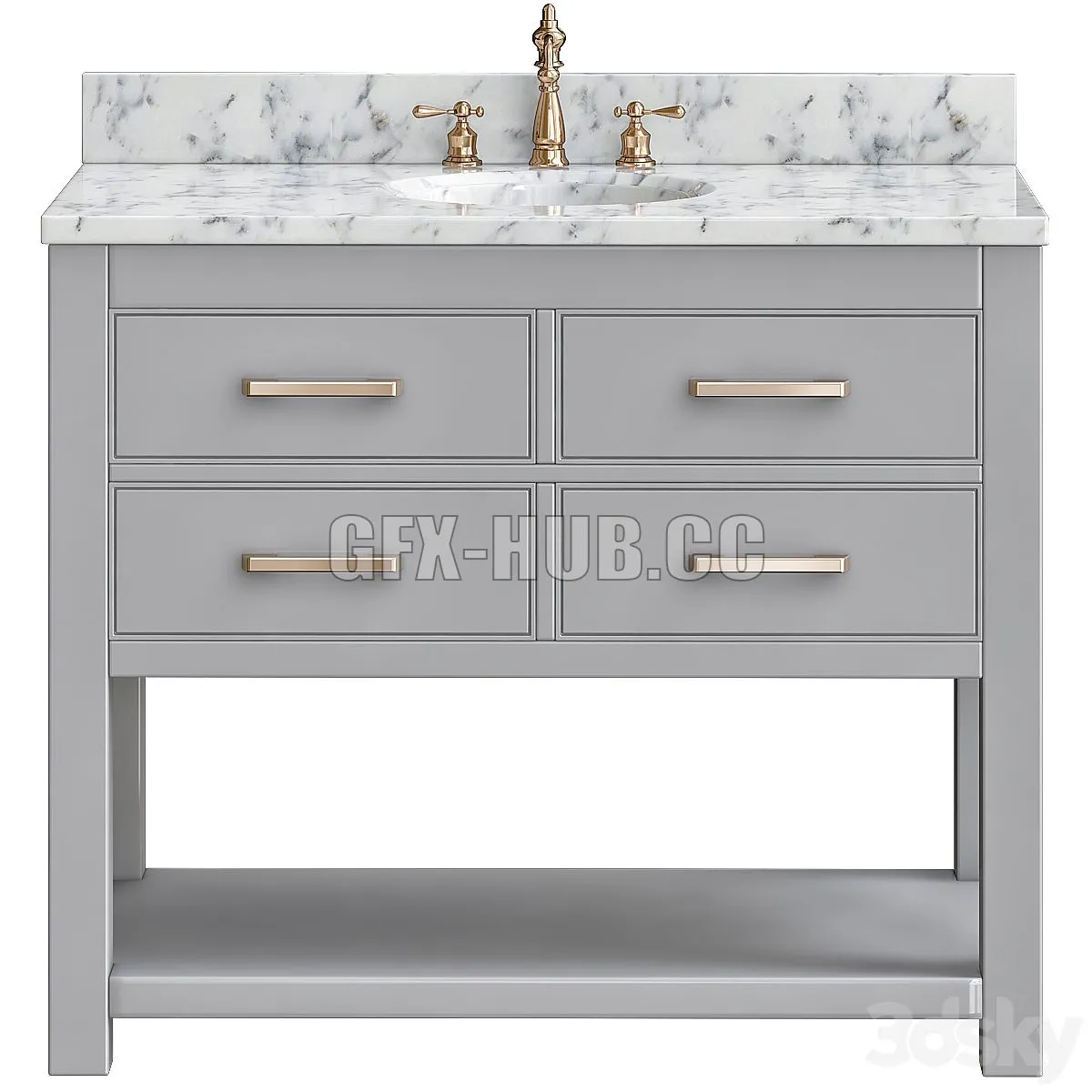 Avanity Bathroom Vanities 3D Model Avanity Bathroom Vanities 3D Model