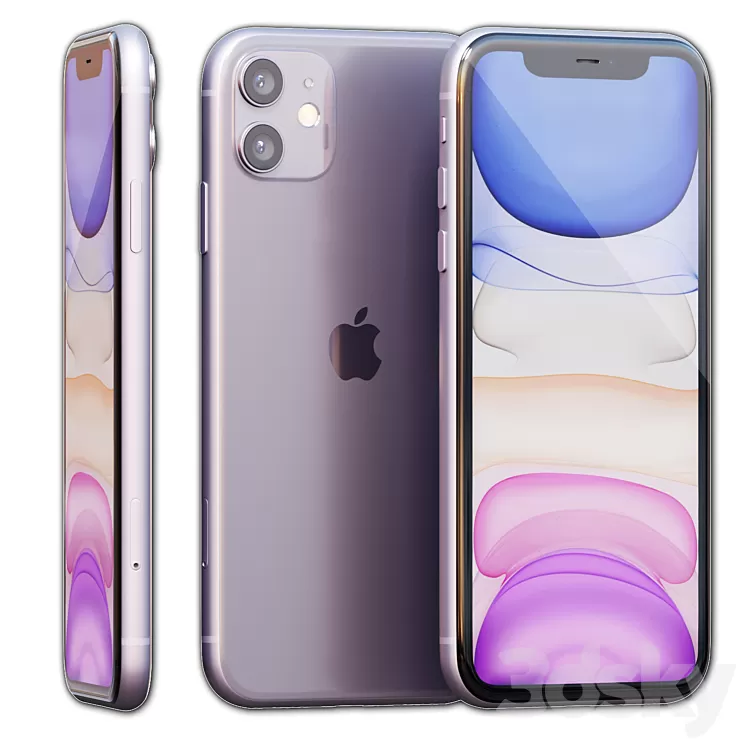 AVE Apple iPhone 11 3D Model