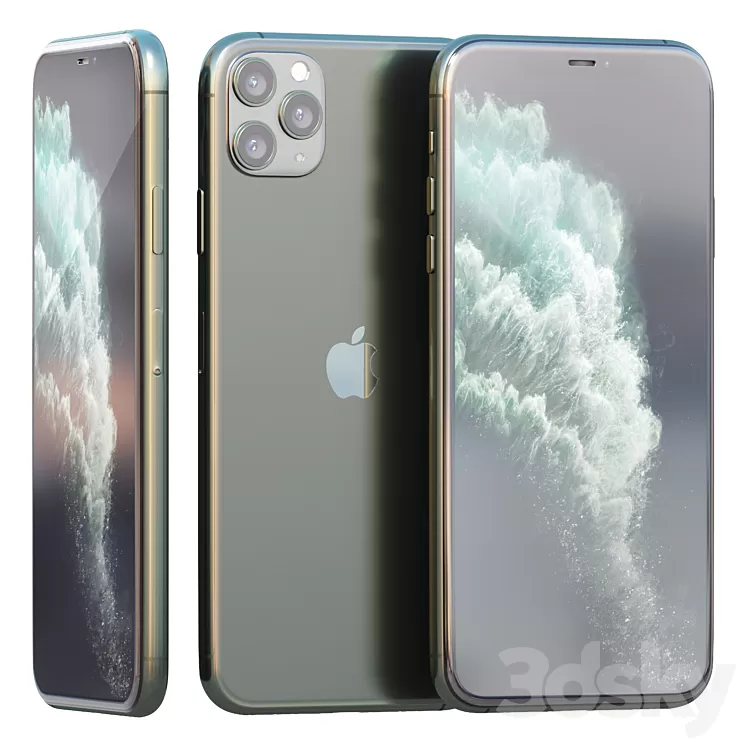 AVE Apple iPhone 11 PRO & PRO MAX 3D Model