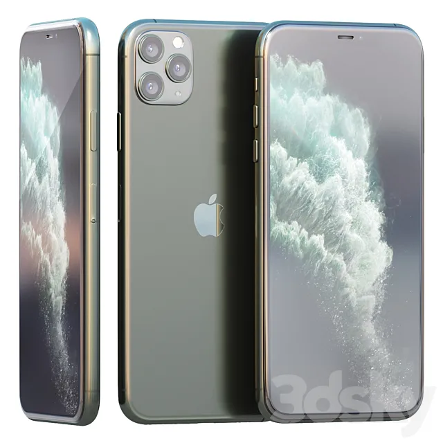 AVE Apple iPhone 11 PRO & PRO MAX 3DModel