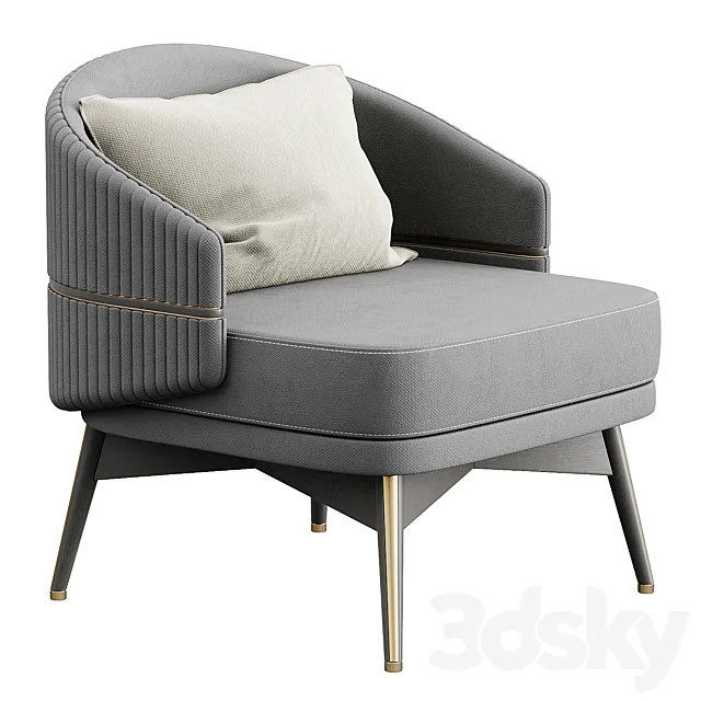 AVE Chairsio Luxury Armchair 3DModel