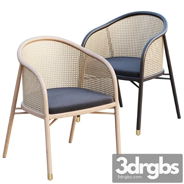 AVE Fauteuil Jaune Cavallo 3D Model Download