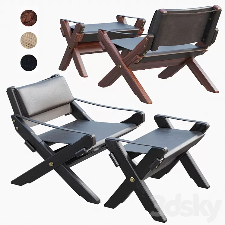 AVE Guild READER STOOL 3D Model