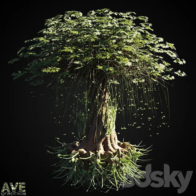 AVE Magic tree 3D Model AVE Magic tree 3D Model