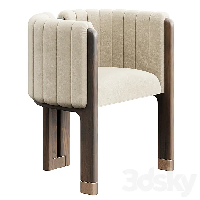 AVE Mezzo Collection Crawford Dining Chair 3D Model