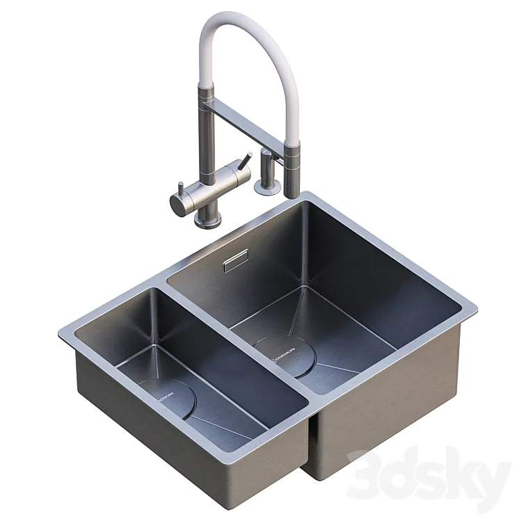 AVE Omoikiri Set 3D Model Free Download AVE Omoikiri Set 3D Model Free Download