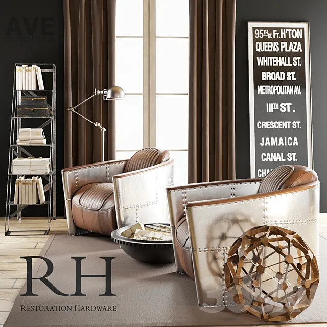 AVE RH Aviators 3D Model