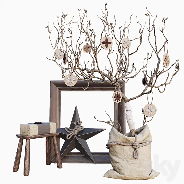 AVE Scandinavian Christmas 3DModel AVE Scandinavian Christmas 3DModel