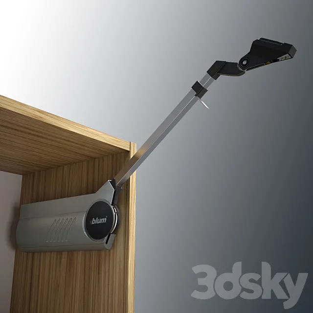 Aventos HF. Lifts folding Blum. 3DModel Aventos HF. Lifts folding Blum. 3DModel