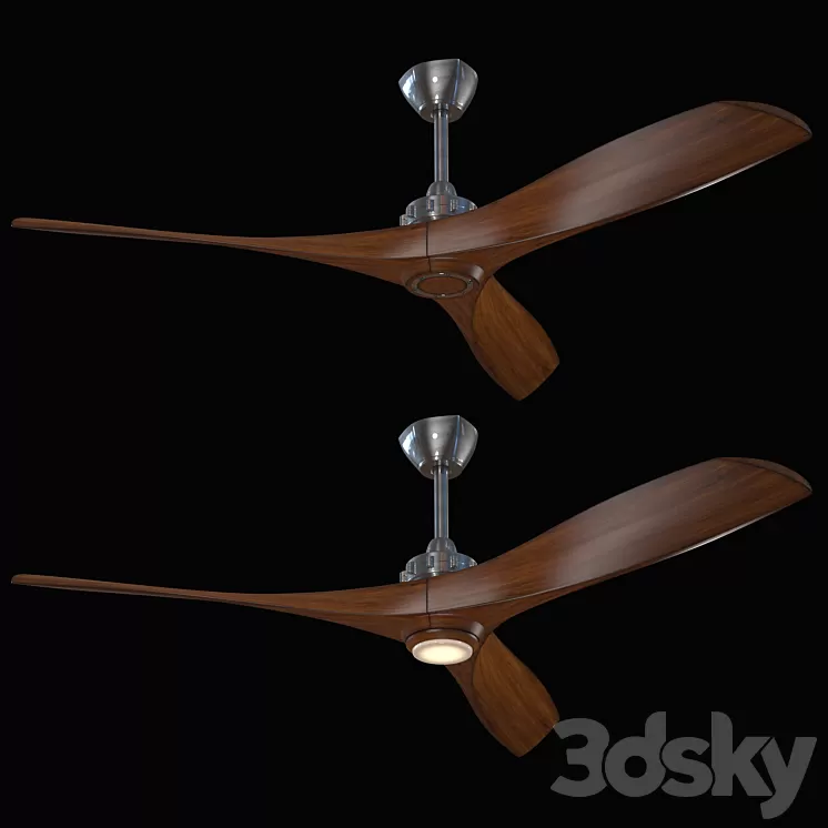 Aviation Ceiling Fan 3D Model