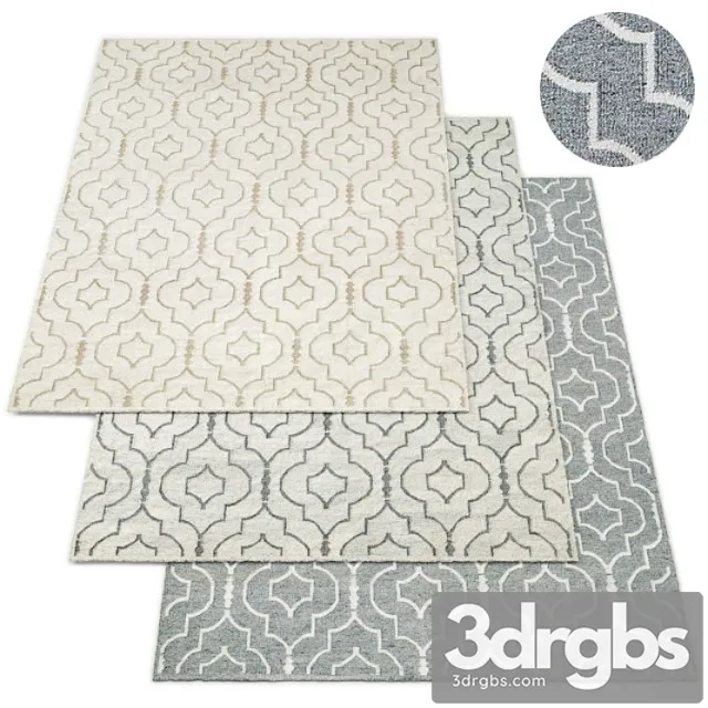Avila rug rh collection 3D Model Download Avila rug rh collection 3D Model Download
