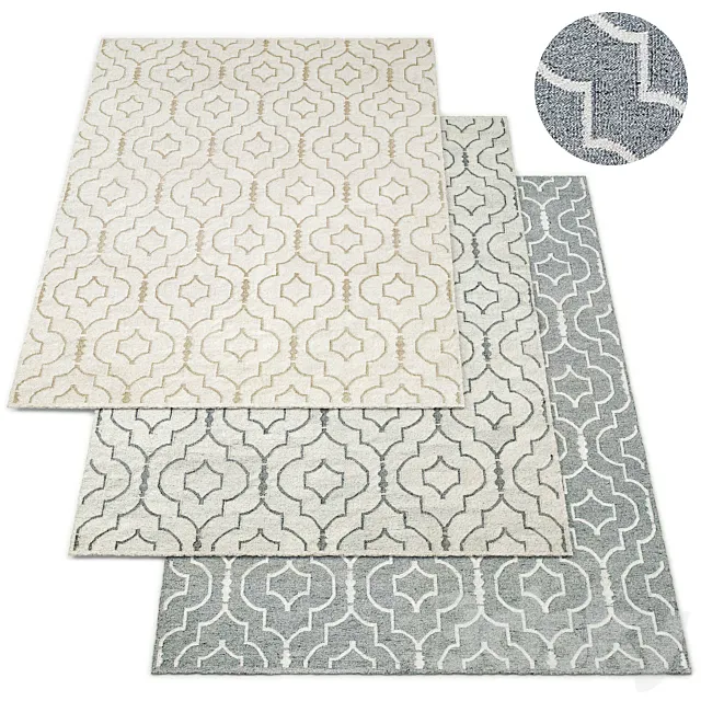 Avila Rug RH Collection 3DModel Avila Rug RH Collection 3DModel