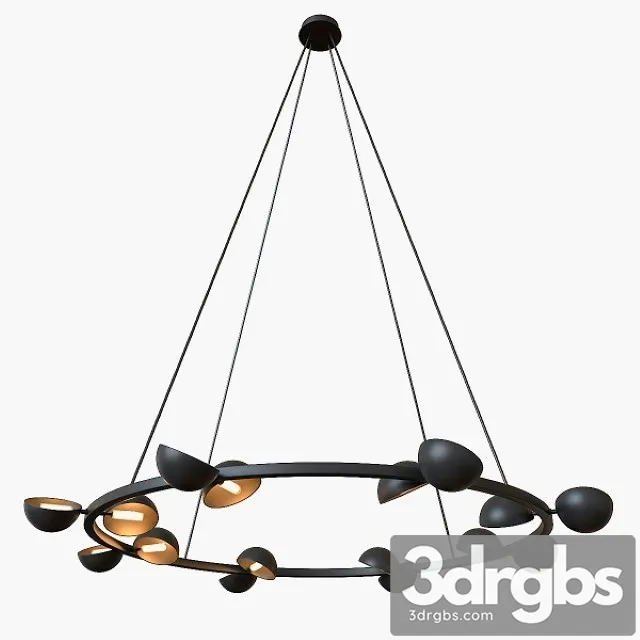 Avion Round 16 Lights Chandelier 3D Model Download Avion Round 16 Lights Chandelier 3D Model Download