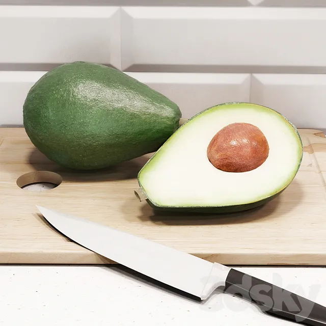 Avocado 3DModel