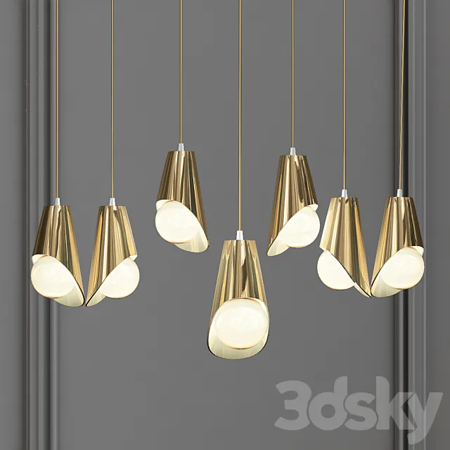 Avroko Pendant lamp 3D Model