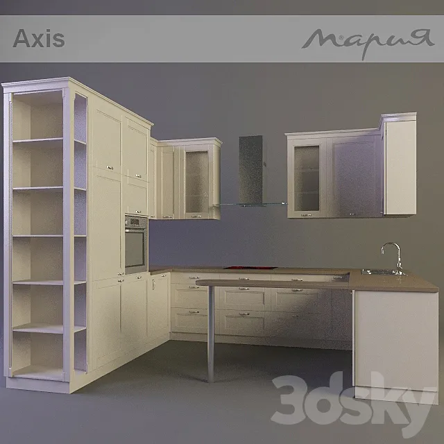 axis maria 3DModel