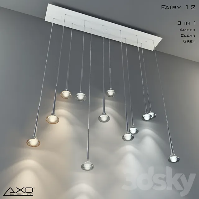 Axo light Fairy 12 3DModel Axo light Fairy 12 3DModel