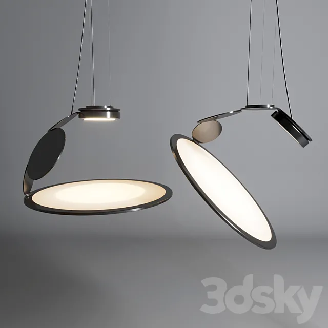 Axolight Cut Chandelier SPCUTXXX 3D Model