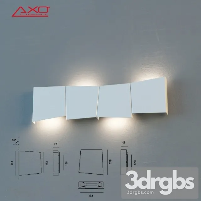 Axolight Rythmos Wall Light 3D Model Download