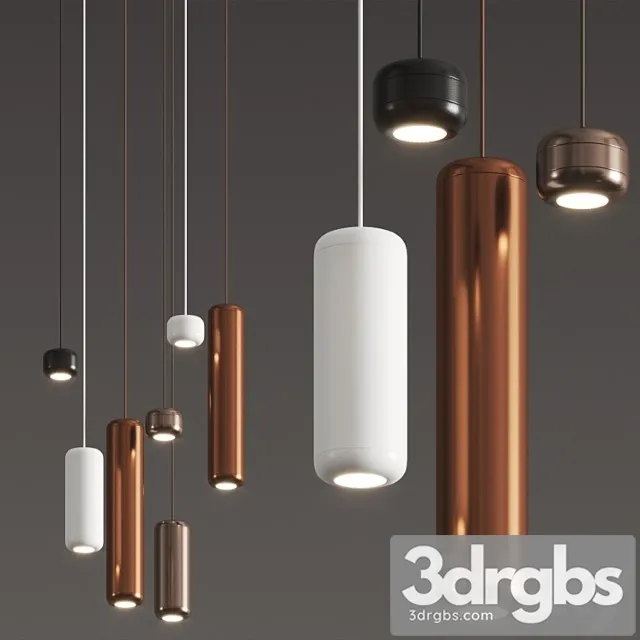 Axolight urban mini pendant lamps 3D Model Download Axolight urban mini pendant lamps 3D Model Download
