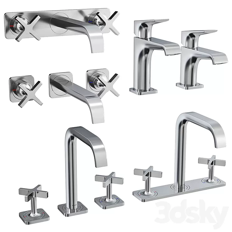 Axor Citterio E Basin faucet 3D Model