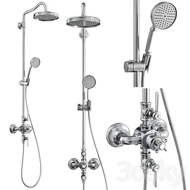 Axor Montreux Shower 3D Model