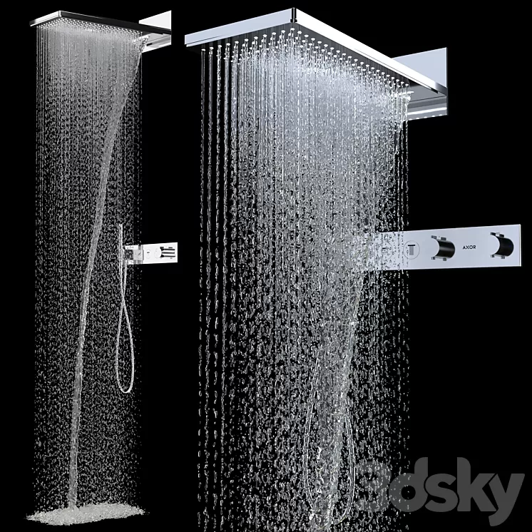 Axor Overhead shower 3D Model