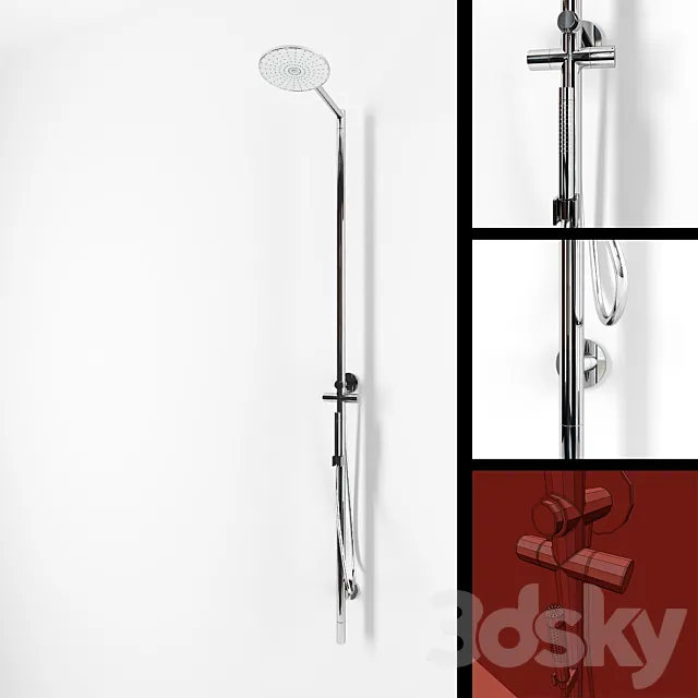 Axor Starck 10912000 3D Model