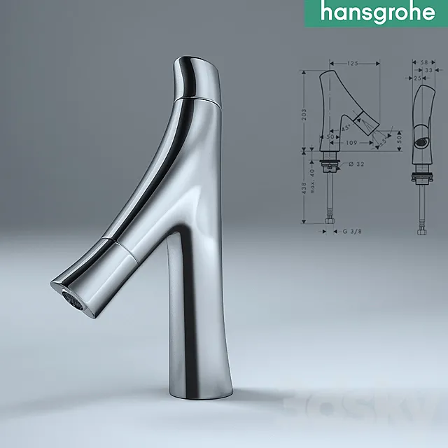 Axor Starck Organic 3D Model