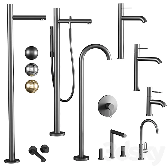 Axor uno 1 3D Model Axor uno 1 3D Model