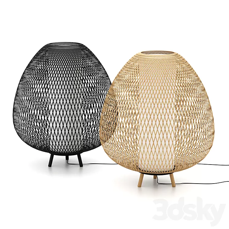 Ay illuminate Twiggy Egg 3D Model