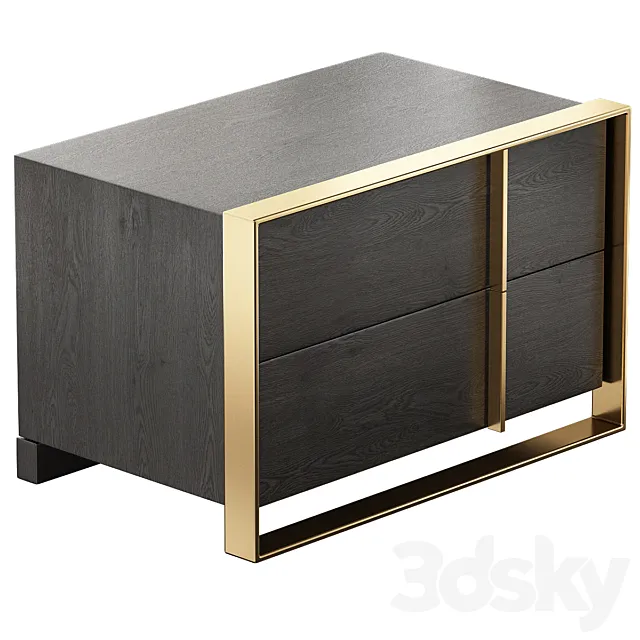 Ayaan 5 Drawer Chest 3DModel Ayaan 5 Drawer Chest 3DModel
