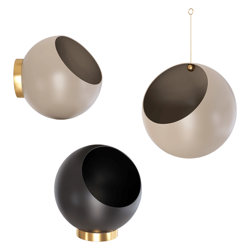 AYTM – Flowerpot GLOBE 3D Model