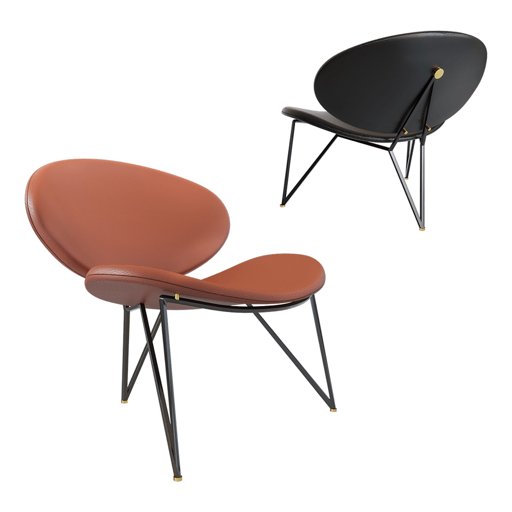 AYTM – Lounge chair SEMPER 3D Model AYTM – Lounge chair SEMPER 3D Model