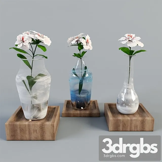 Azalea Vazes 3D Model Download