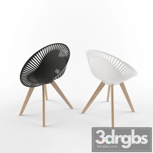 Azhar Wood Original Chair 3D Model Download