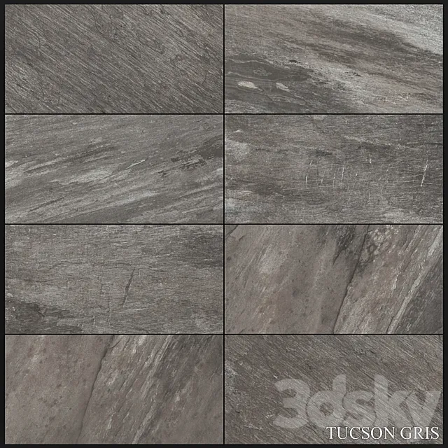 Azuliber Tucson Gris 3D Model