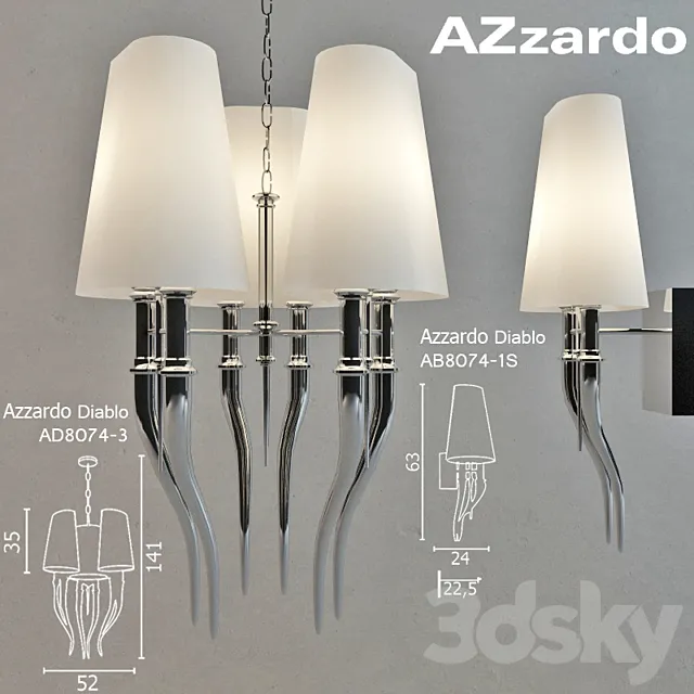 Azzardo Diablo 3DModel Azzardo Diablo 3DModel