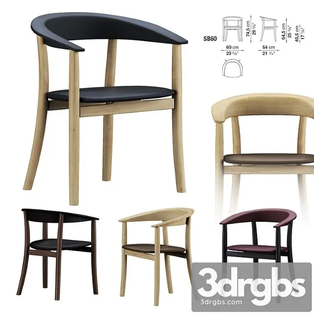 B & b italia belle chair 2 3D Model Download