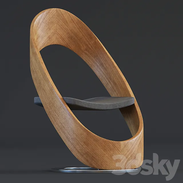 b & b italia chair 3DModel