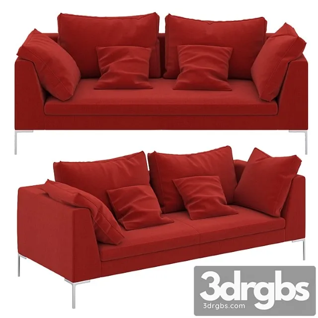 B B Italia Charles 20 3D Model Download B B Italia Charles 20 3D Model Download