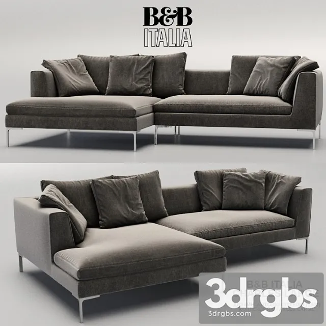 B B Italia Charles Large 2003 3D Model Download B B Italia Charles Large 2003 3D Model Download