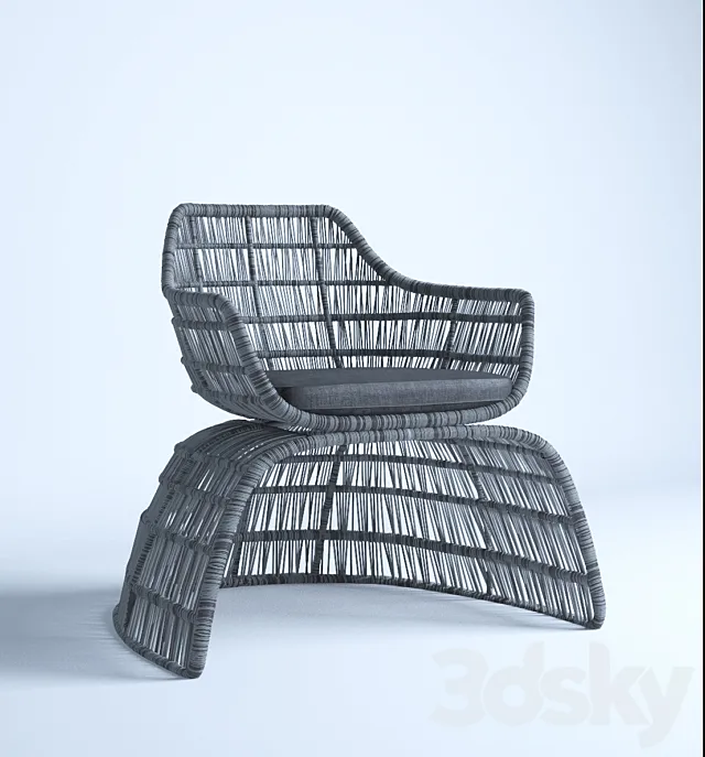 B & B Italia Crinoline small 3D Model