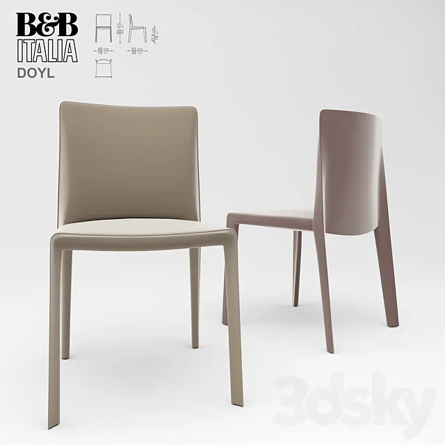 B & B ITALIA DOYL 3D Model