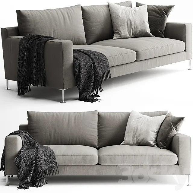 B & B Italia Harry Sofa 3DModel B & B Italia Harry Sofa 3DModel